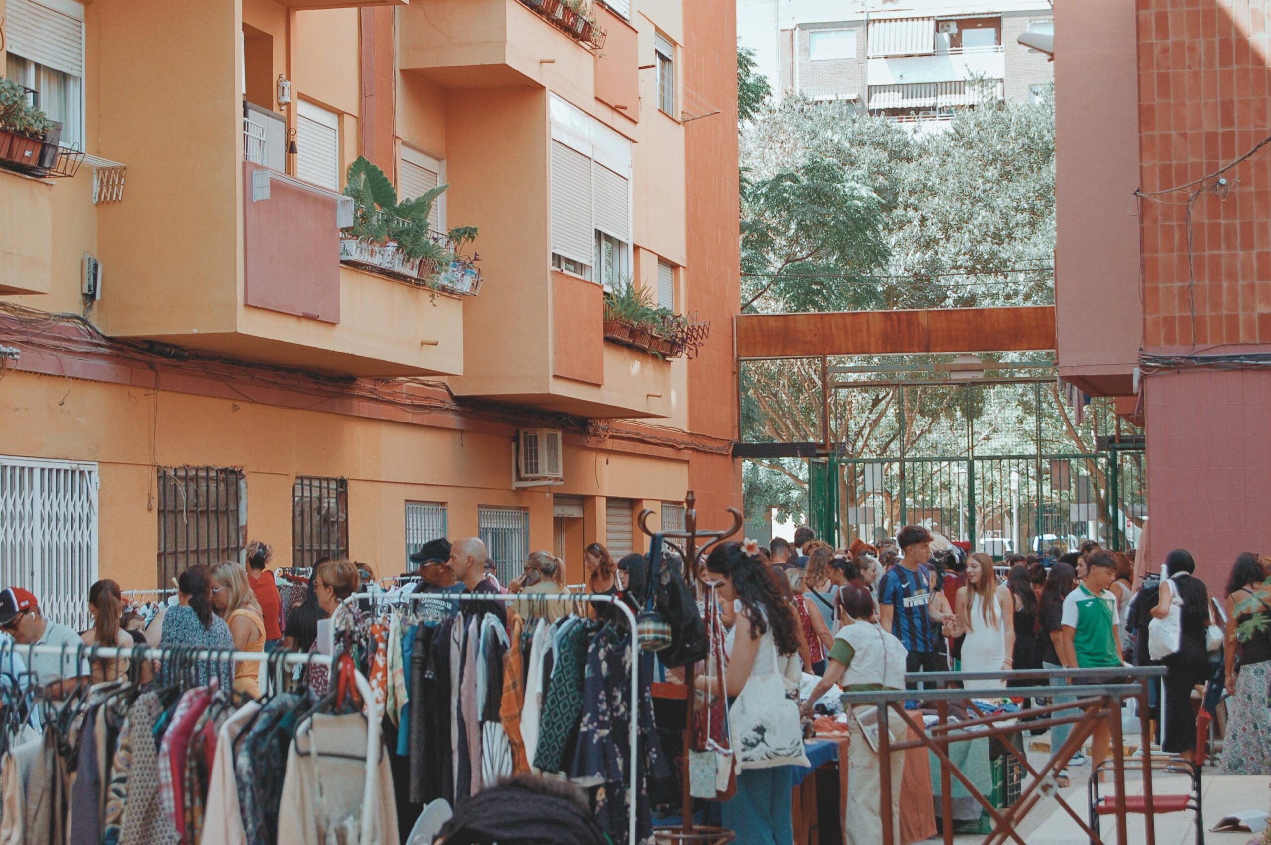 mercadillo de segunda mano