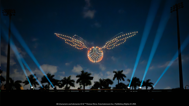 espectáculo de drones Harry Potter Valencia